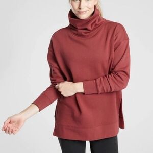 Athleta 24/7 Funnel Neck Sweatshirt